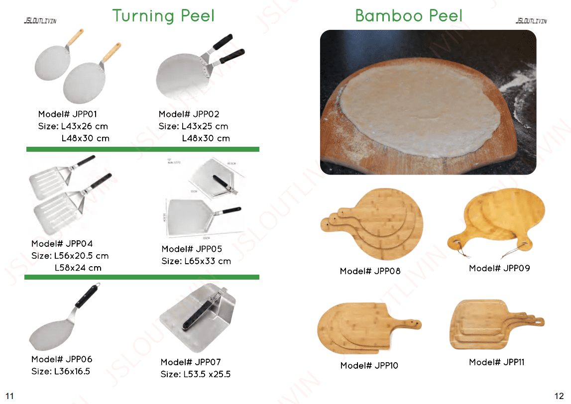 Perforated peels,Turning Peels, pizza peels, pizza shovels, bamboo peel