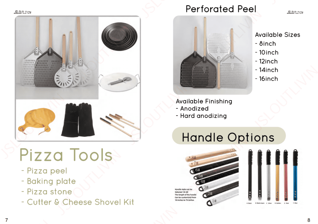 Perforated peels,Turning Peels, pizza peels, pizza shovels, JSLOUTLIVIN, Pizza-making tools