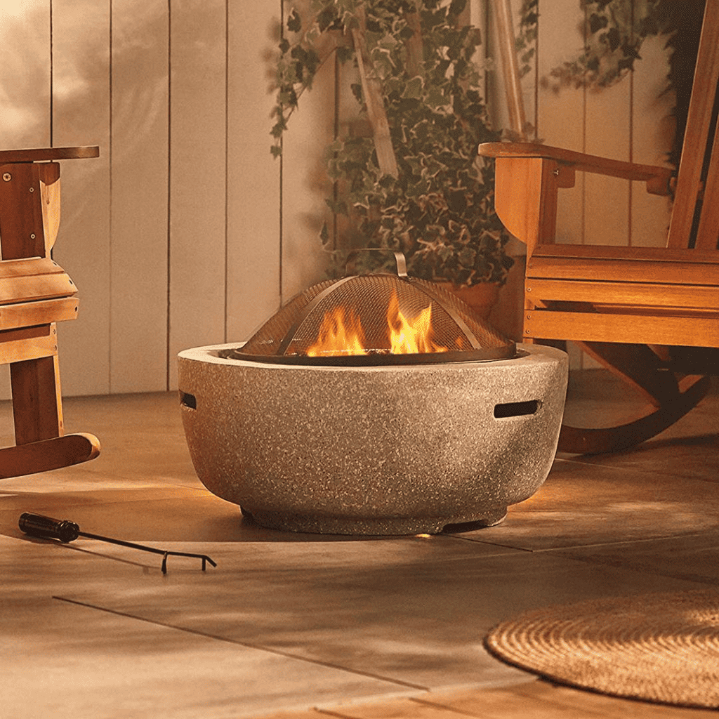 MGO fire pit sold by JSLOUTLIVIN, Patio fire bowl, Outdoor fire pit